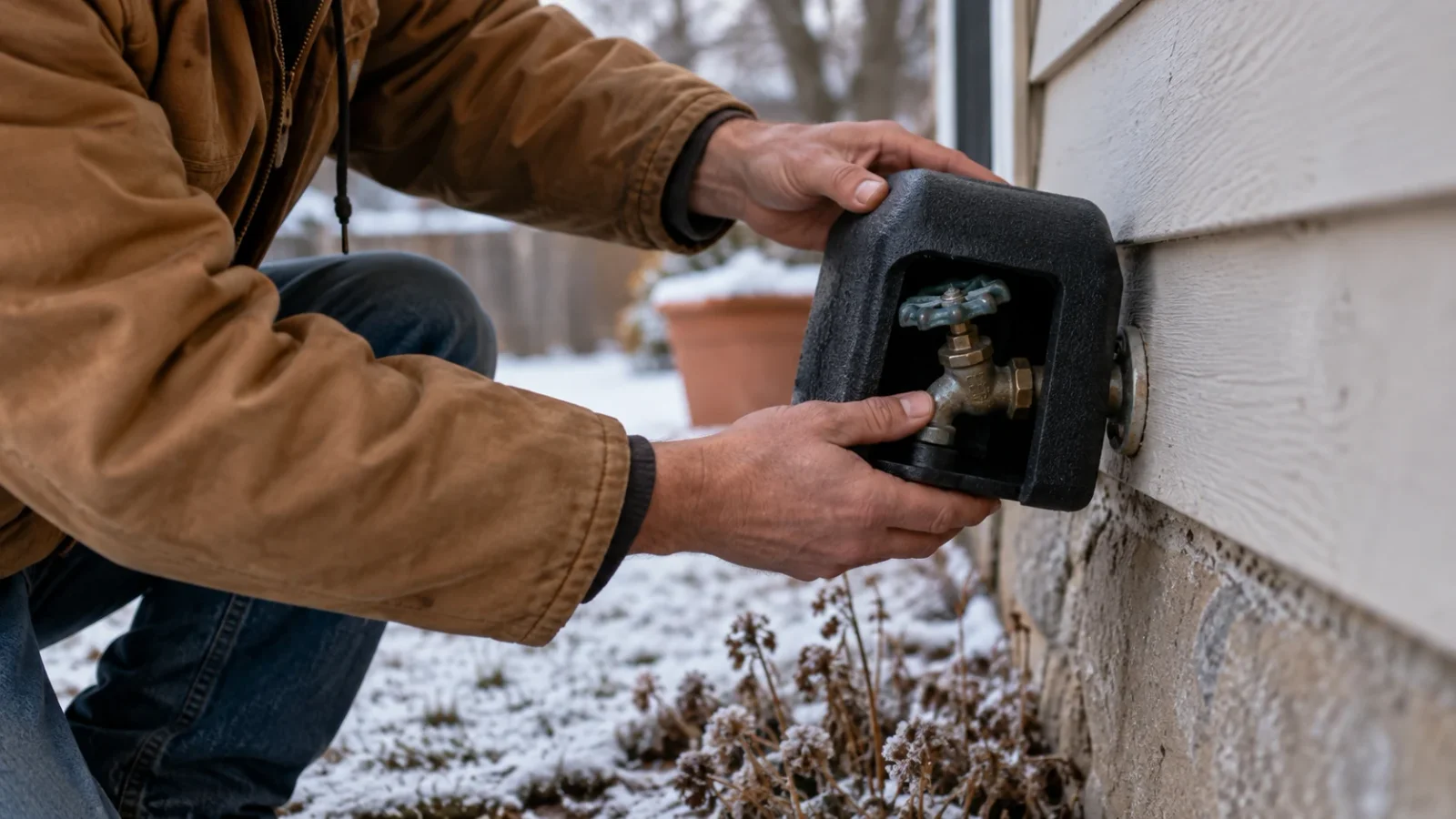 Winterizing Outdoor Faucets, Hoses, and Irrigation