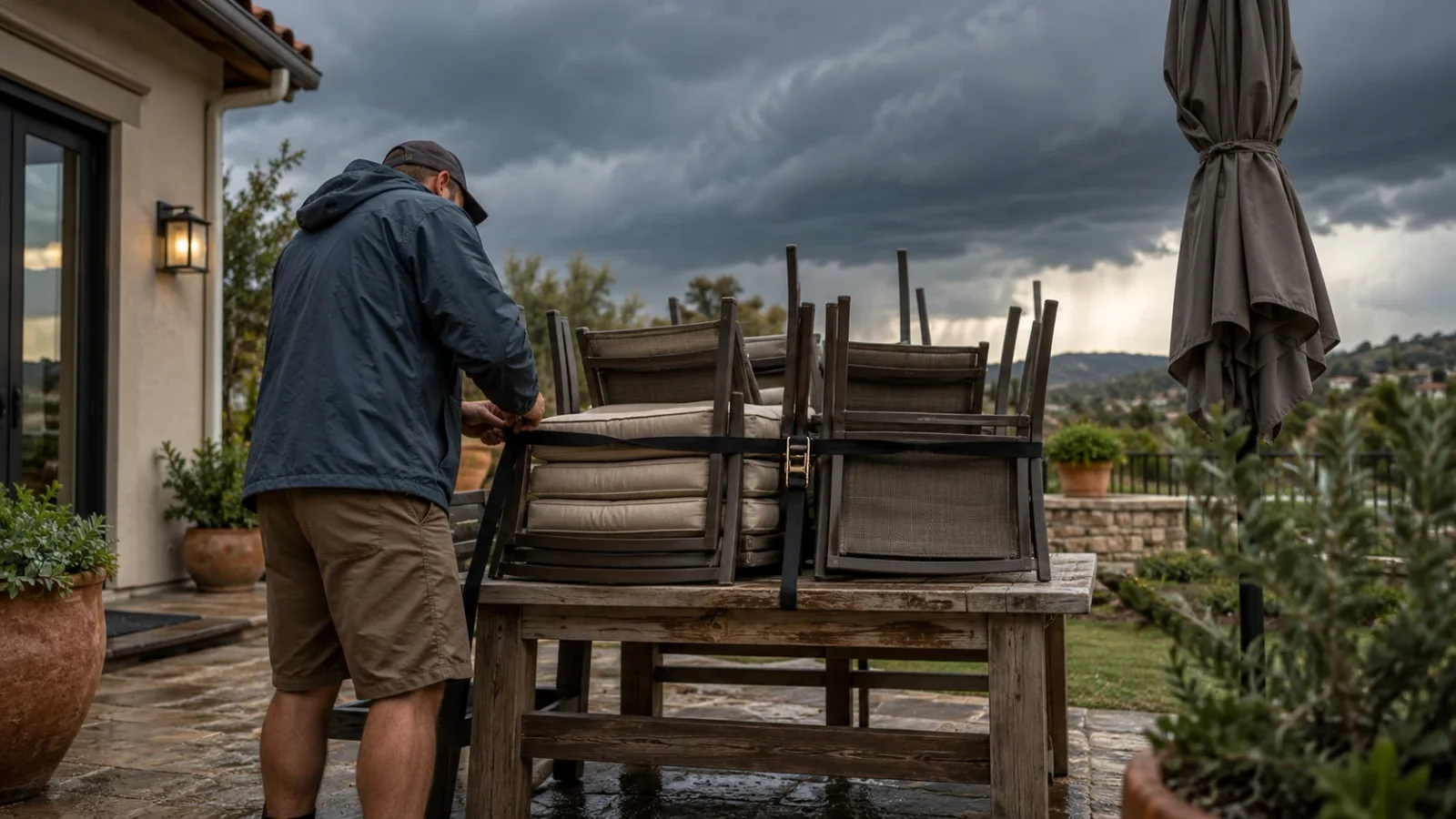 Storm Prep: Wind, Rain, and Power Loss